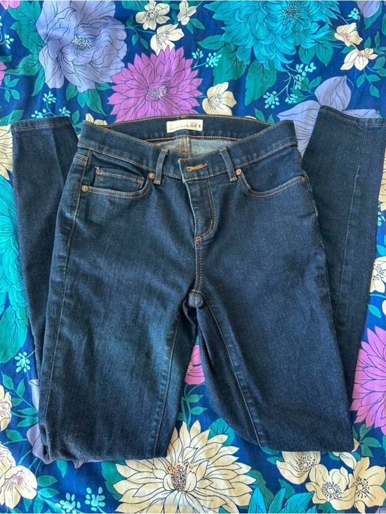 LOFT Denim - LOFT Dark Indigo Women's Skinny Jeans